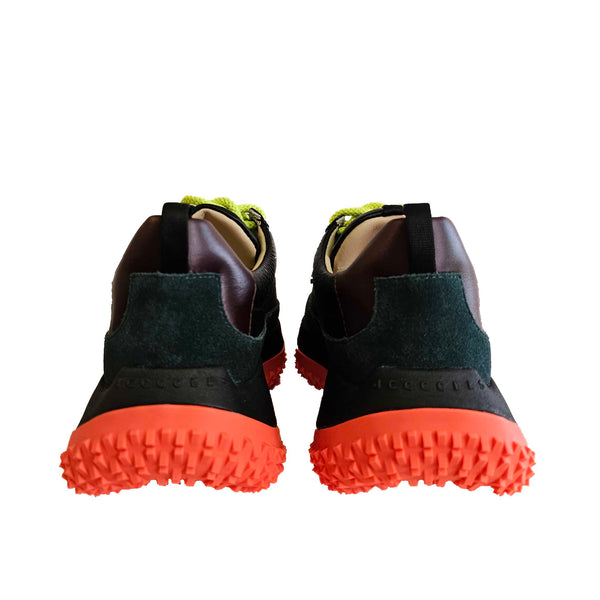 4CCCCEES, Sneaker in Schwarz/ Orange