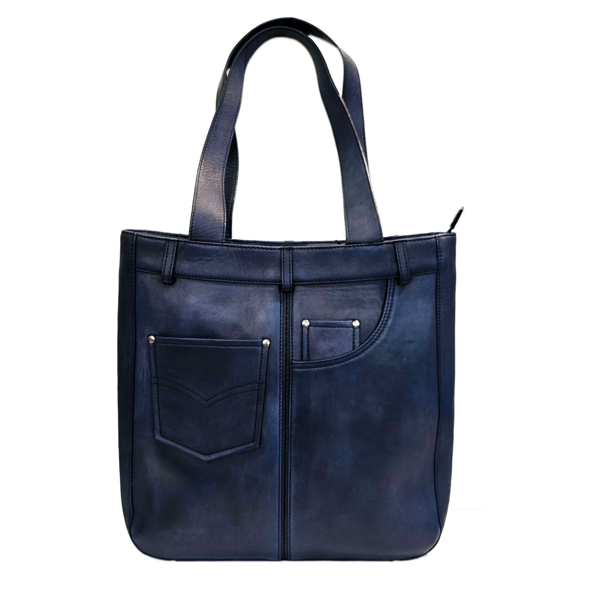 BTF, Henkeltasche in in Jeansblau