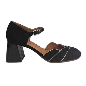 Chie Mihara, Gvini, Riemchen-Pumps in Schwarz