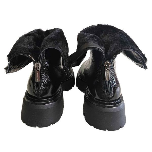 Milliways, schwarze Winterstiefelette