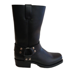 Sendra, klassische Bikerboots in Schwarz