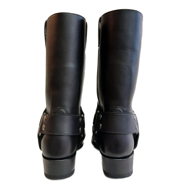 Sendra, klassische Bikerboots in Schwarz