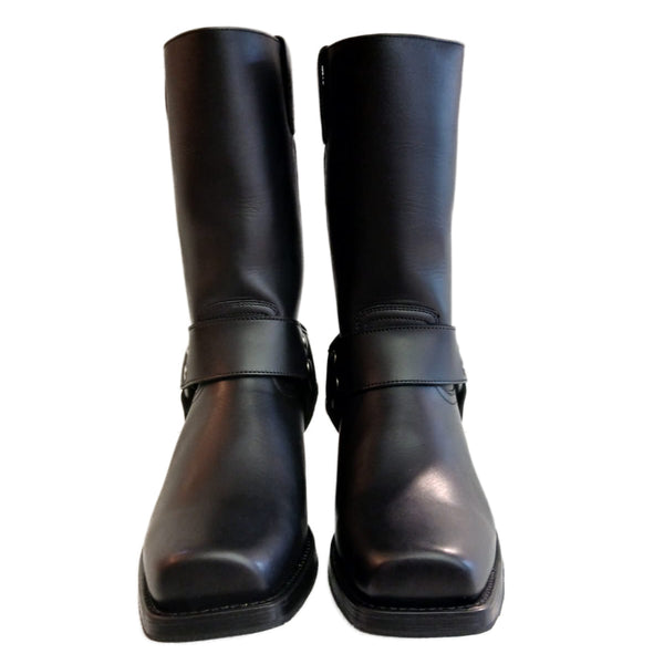 Sendra, klassische Bikerboots in Schwarz