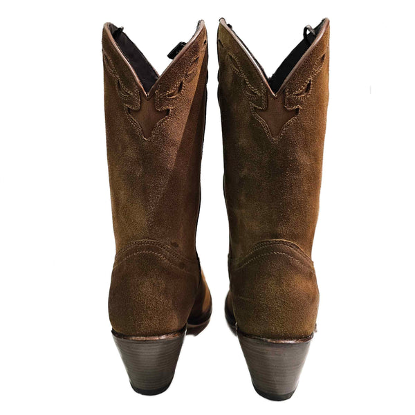 Sendra, handgearbeitete 3/4 Cowboystiefel in Cognac