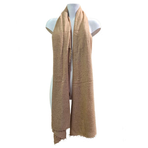 Pur Schoen, Cashmere Schal in Camel