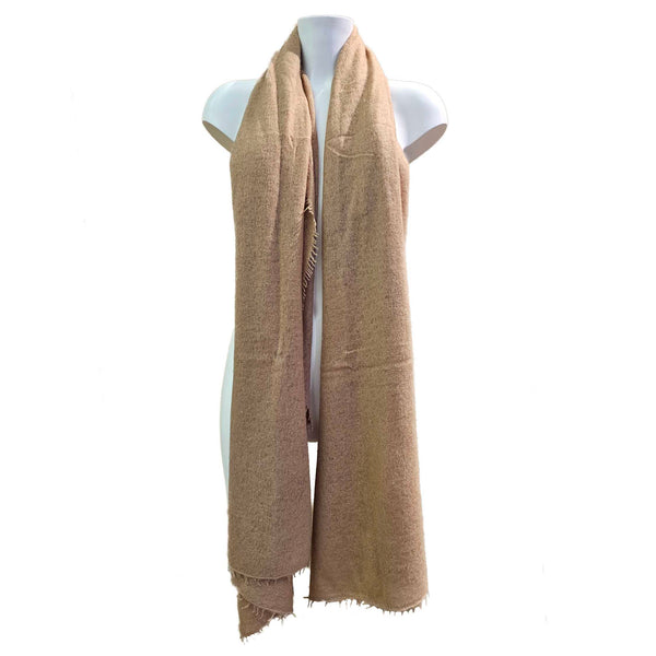 Pur Schoen, Cashmere Schal in Camel